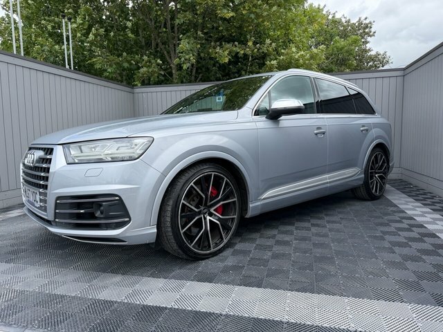 Audi SQ7 2018 4.0 Tdi V8 Suv Tiptronic Quattro E Silver #2