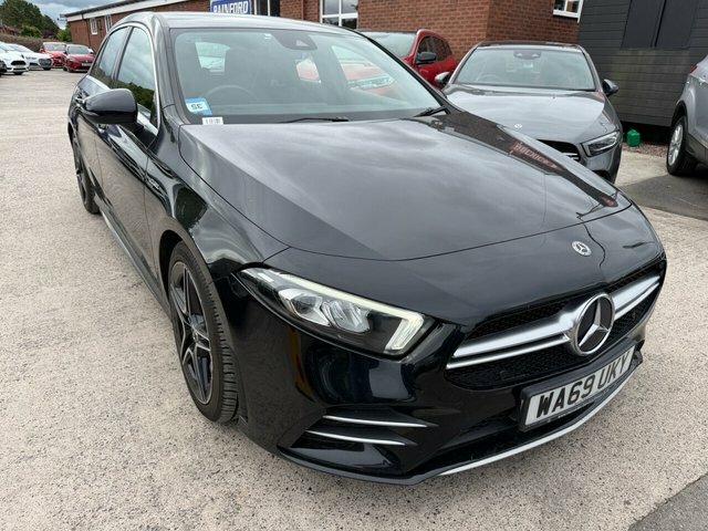 Mercedes-Benz A Class 2019 2.0 A35 Amg Hatchback Spds Dct 4Ma WA69UKY Black #2