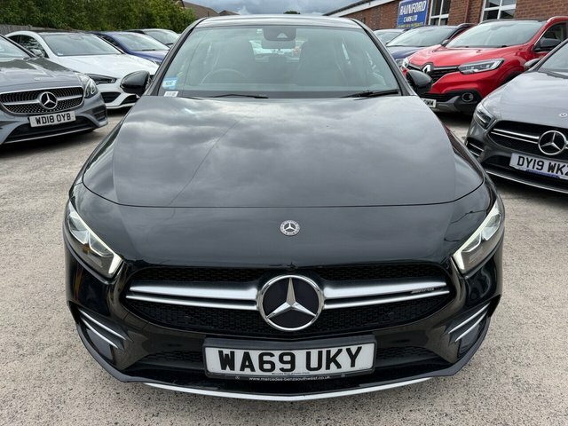 Mercedes-Benz A Class 2019 2.0 A35 Amg Hatchback Spds Dct 4Ma WA69UKY Black #3