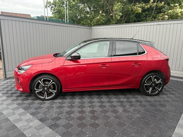 Vauxhall Corsa 2020 1.2 Turbo Elite Nav Premium Hatchback Pet DY70UZF Red #3