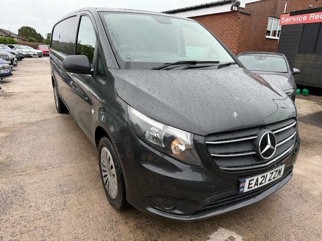 Mercedes-Benz eVito 2021 114 E 41Kwh Pure Panel Van Grey #3