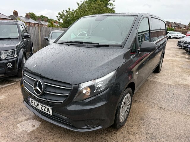 Mercedes-Benz eVito 2021 114 E 41Kwh Pure Panel Van Grey #2