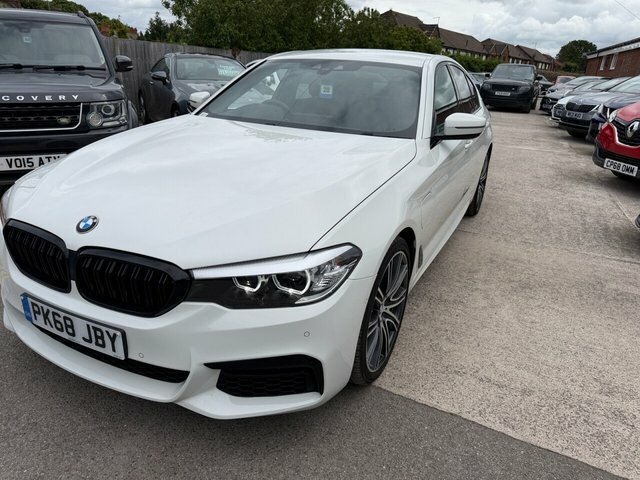BMW 5 Series 2018 2.0 530E 9.2Kwh M Sport Saloon Plu White