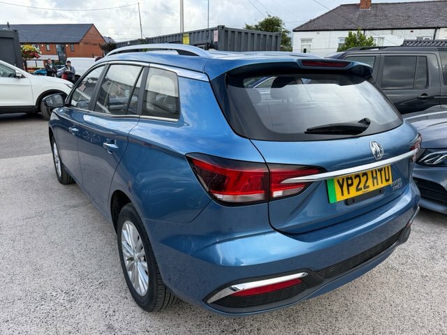 MG MG5 2022 61.1Kwh Exclusive Long Range Estate Elect Blue #2