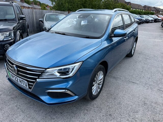 MG MG5 2022 61.1Kwh Exclusive Long Range Estate Elect Blue