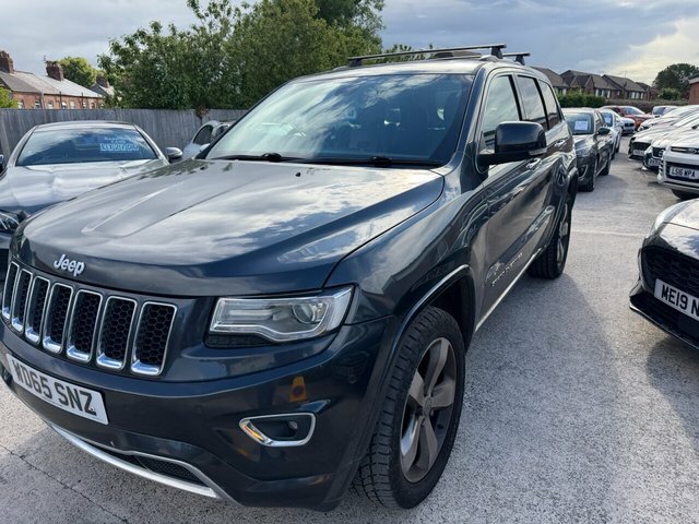 Jeep Grand Cherokee 2015 3.0 V6 Crd Overland Suv 4Wd E Grey