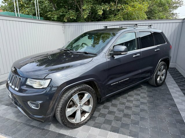 Jeep Grand Cherokee 2015 3.0 V6 Crd Overland Suv 4Wd E Grey