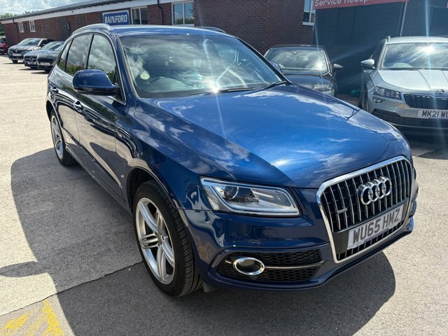 Audi Q5 2015 2.0 Tdi S Line Plus Suv Qua WU65HMZ Blue