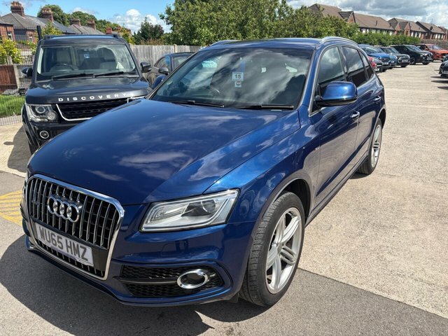 Audi Q5 2015 2.0 Tdi S Line Plus Suv Qua WU65HMZ Blue #3