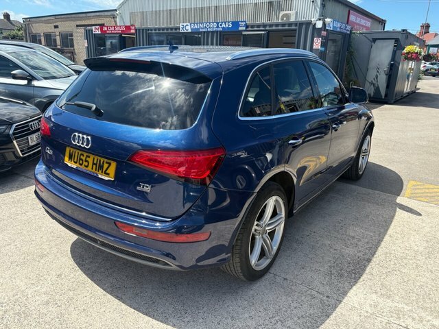 Audi Q5 2015 2.0 Tdi S Line Plus Suv Qua WU65HMZ Blue #6