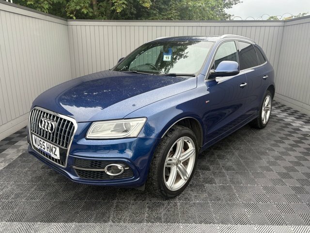 Audi Q5 2015 2.0 Tdi S Line Plus Suv Qua Blue