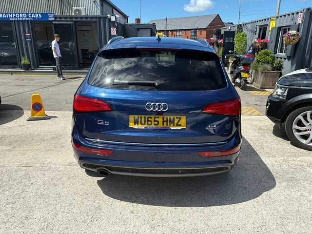 Audi Q5 2015 2.0 Tdi S Line Plus Suv Qua WU65HMZ Blue #5