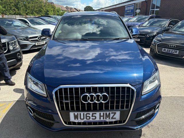 Audi Q5 2015 2.0 Tdi S Line Plus Suv Qua WU65HMZ Blue #2