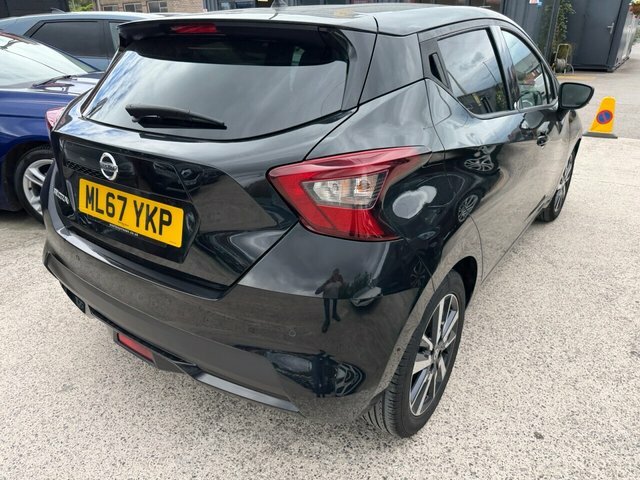 Nissan Micra 2017 0.9 Ig-t N-connecta Hatchback Manu ML67YKP Black #6