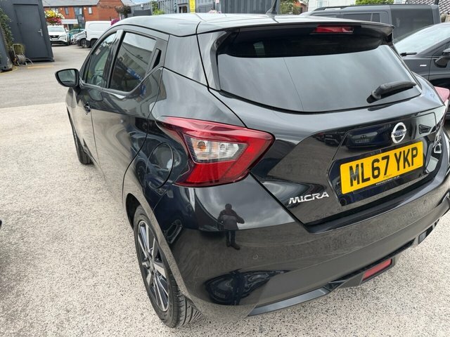Nissan Micra 2017 0.9 Ig-t N-connecta Hatchback Manu ML67YKP Black #4