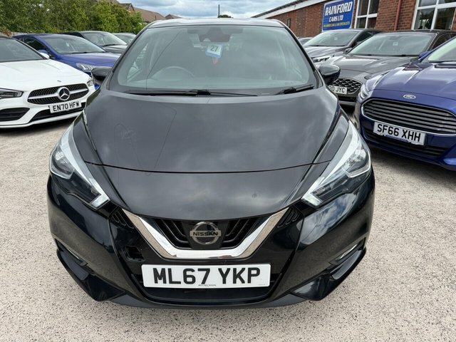 Nissan Micra 2017 0.9 Ig-t N-connecta Hatchback Manu ML67YKP Black #3