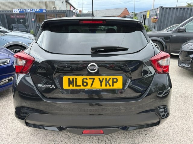 Nissan Micra 2017 0.9 Ig-t N-connecta Hatchback Manu ML67YKP Black #5