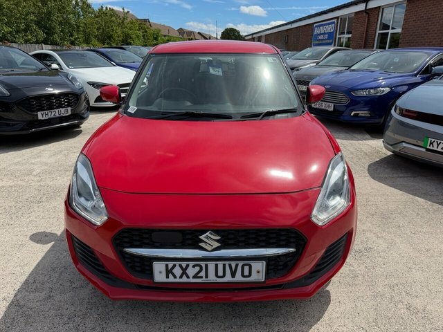 Suzuki Swift 2021 1.2 Dualjet Mhev Sz-l Hatchback Hy Red