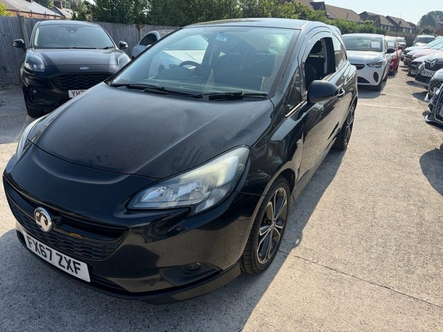 Vauxhall Corsa 2017 1.4I Turbo Black Edition Hatchback Black
