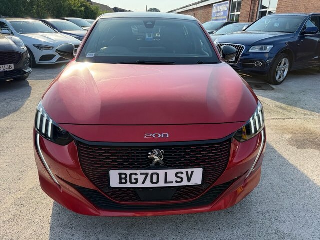 Peugeot e-208 2021 50Kwh Gt Hatchback 136 Ps Red #3