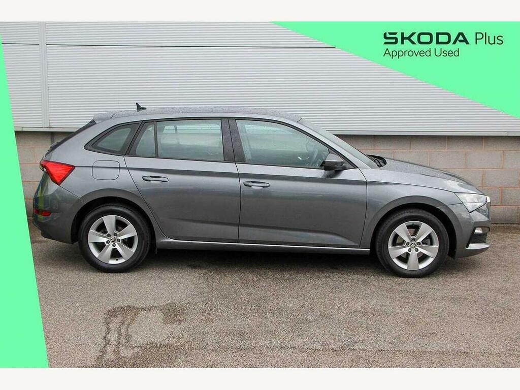 Skoda Scala 2022 1.0 Tsi 110 Se Dsg Grey #4