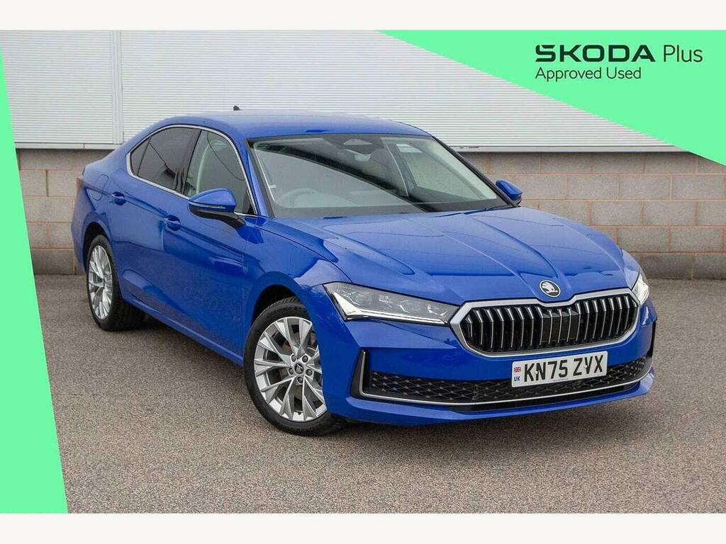 Skoda Superb 2025 2.0 Tdi 193 Se L 4X4 Dsg Blue