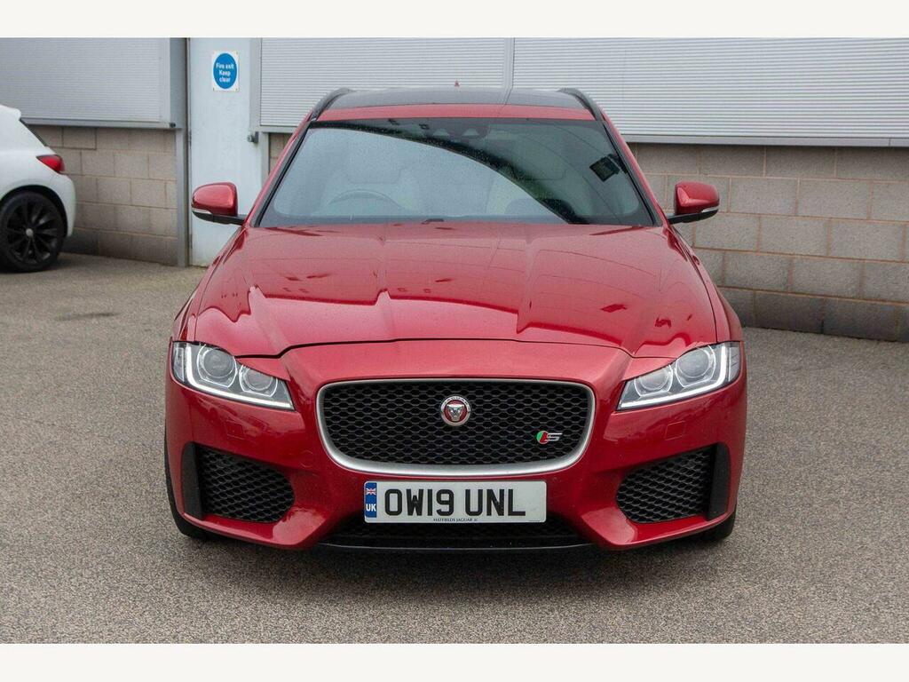 Jaguar XF 2019 3.0D V6 S Sportbrake Euro 6 Ss OW19UNL Red #6