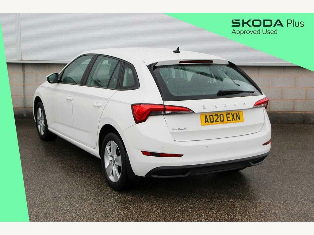 Skoda Scala 2020 1.0 Tsi Se 115 Ps AO20EXN White #3