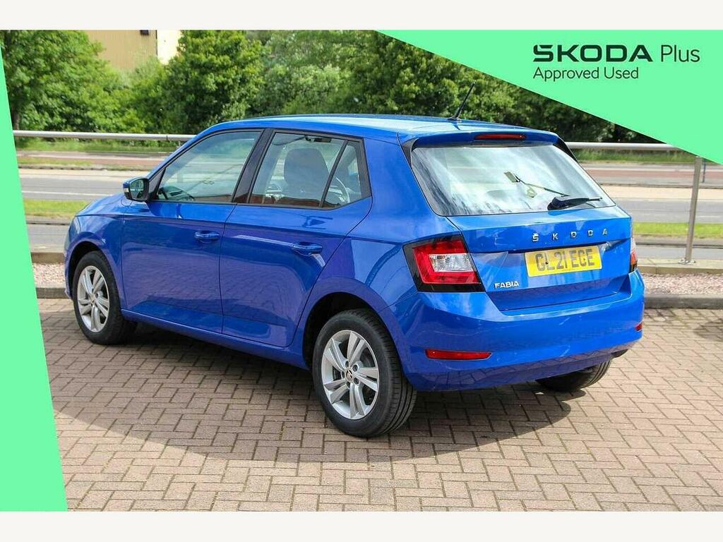 Skoda Fabia 2021 1.0 Mpi Se Blue #3