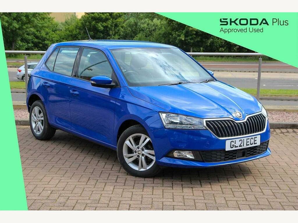 Skoda Fabia 2021 1.0 Mpi Se Blue