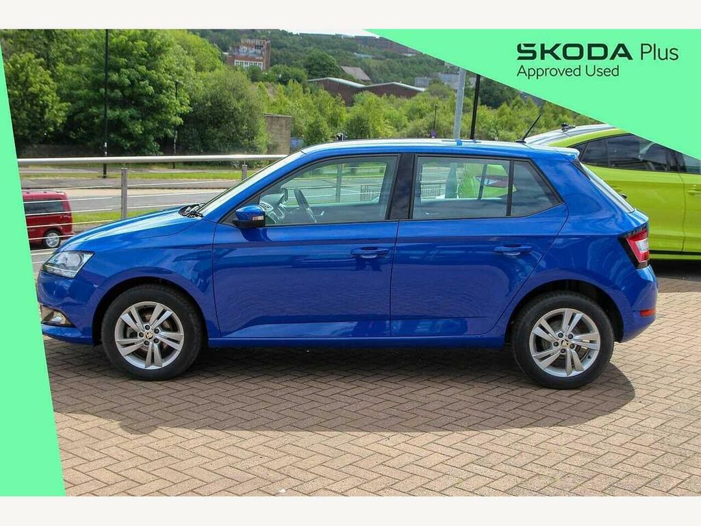 Skoda Fabia 2021 1.0 Mpi Se Blue #4