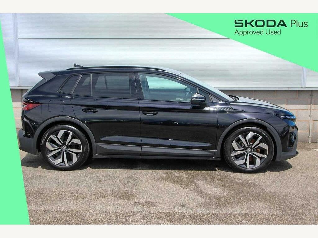Skoda Elroq 2025 210Kw 85 Sportline 82Kwh FG75VFS Black #4