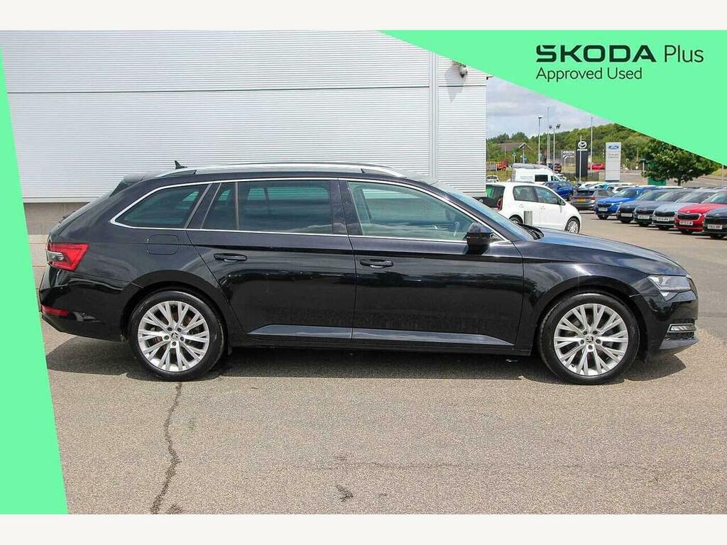 Skoda Superb 2023 2.0 Tdi Cr 200 Se L Dsg WF73ZGS Black #4