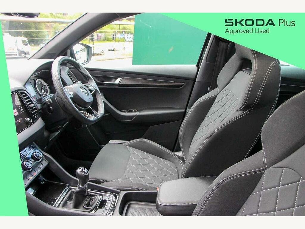 Skoda Karoq 2022 2.0 Tdi 150 Sportline YT72JXV Black #2