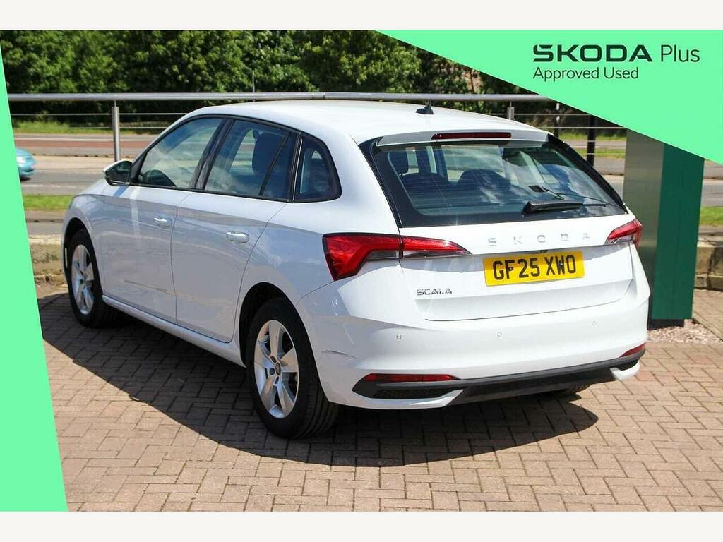 Skoda Scala 2025 1.0 Tsi 116 Se Edition Dsg GF25XWO White #3