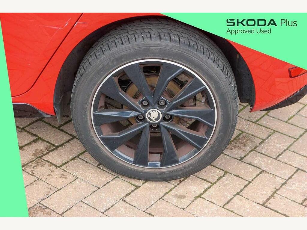 Skoda Fabia 2019 1.0 Tsi Monte Carlo YT19MDZ Red #5