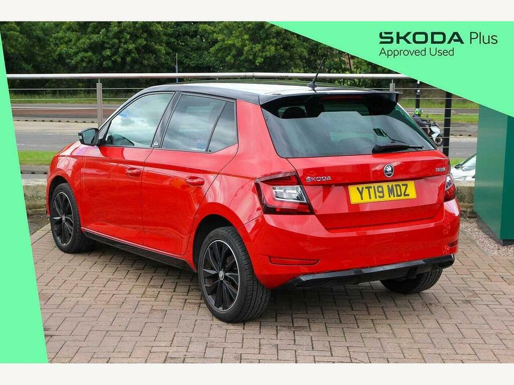 Skoda Fabia 2019 1.0 Tsi Monte Carlo YT19MDZ Red #3