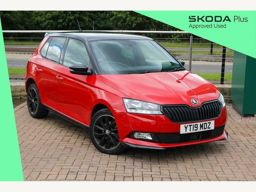 Skoda Fabia 2019 1.0 Tsi Monte Carlo YT19MDZ Red