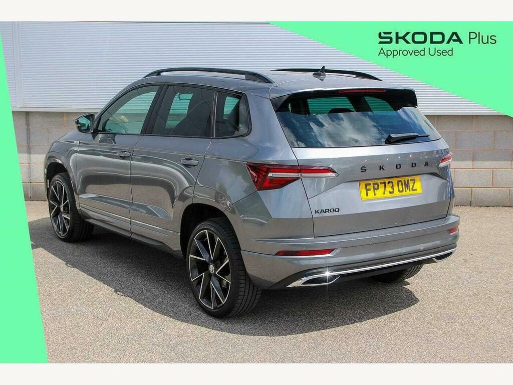 Skoda Karoq 2023 1.5 Tsi Sportline Dsg FP73OMZ Grey #3