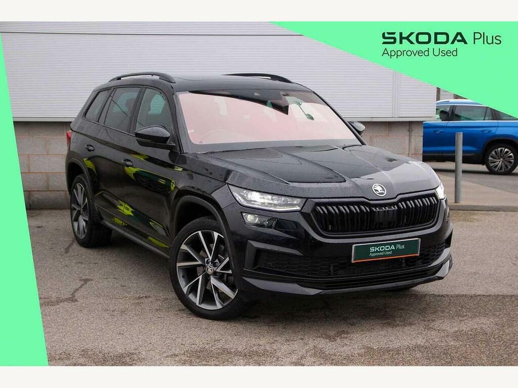 Skoda Kodiaq 2022 2.0 Tdi 200 Sport Line 4X4 Dsg 7 Seat Black