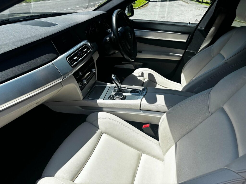 BMW 7 Series 740D Se Black #12