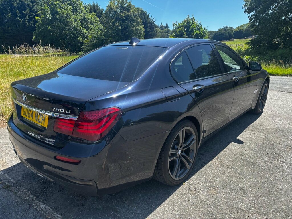 BMW 7 Series 740D Se Black #7