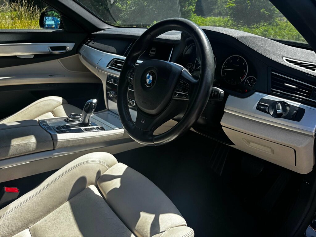 BMW 7 Series 740D Se Black #9