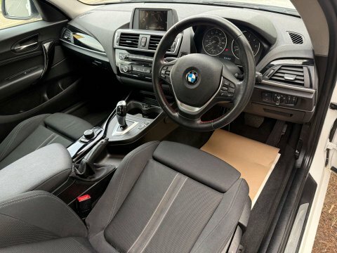 BMW 1 Series 1.5 116D Sport EJ65VEK White #5