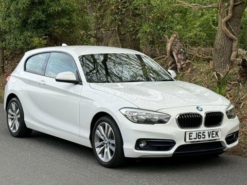 BMW 1 Series 1.5 116D Sport EJ65VEK White #3