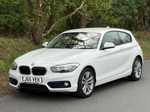 BMW 1 Series 1.5 116D Sport EJ65VEK White #4