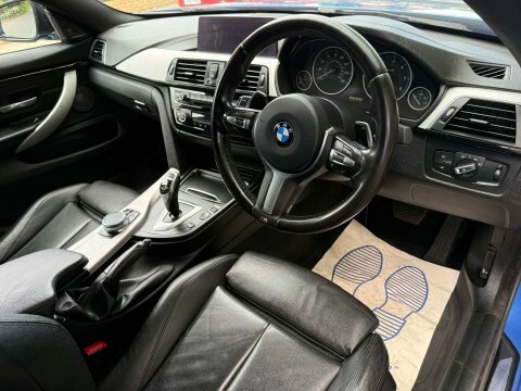 BMW 4 Series Gran Coupe 3.0 430D Gran YA18YJK Blue #5