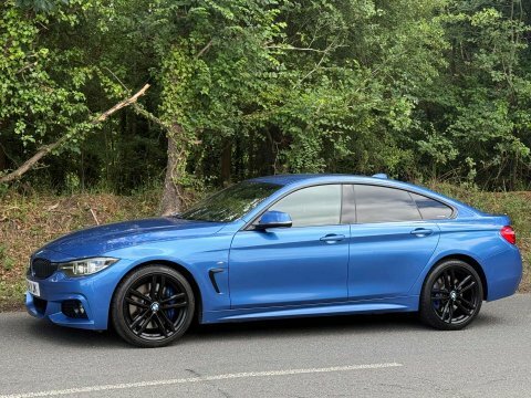 BMW 4 Series Gran Coupe 3.0 430D Gran YA18YJK Blue #6
