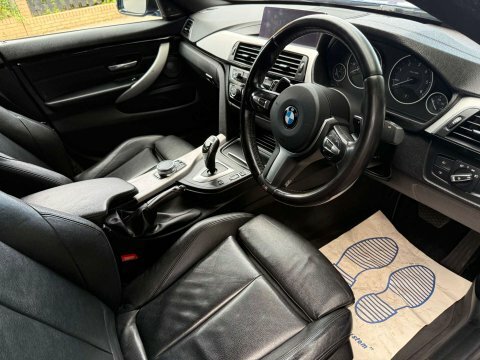 BMW 4 Series Gran Coupe 3.0 430D Gran YA18YJK Blue #4