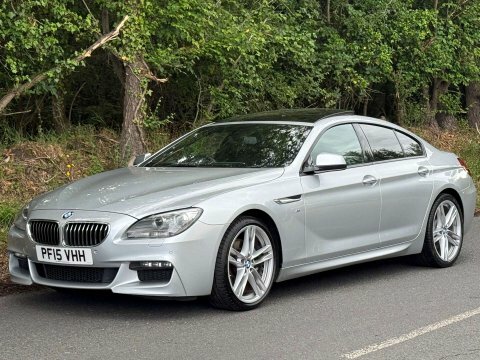 BMW 6 Series 3.0 640D M Silver